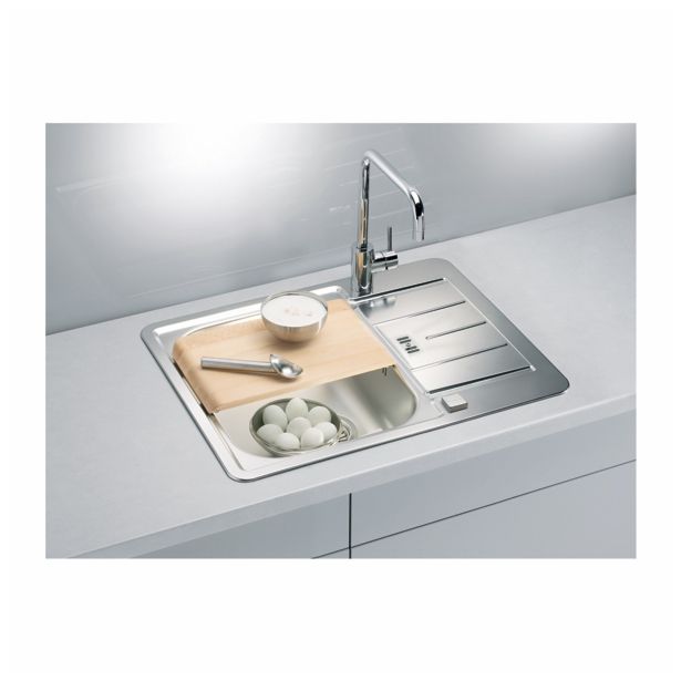 NERJAVNO POMIVALNO KORITO ALVEUS LINE MAXIM 60, SATIN 615X500 MM