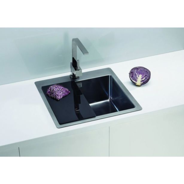 NERJAVNO POMIVALNO KORITO ALVEUS MONARCH PURE 30 ANTHRACITE 515X525 MM