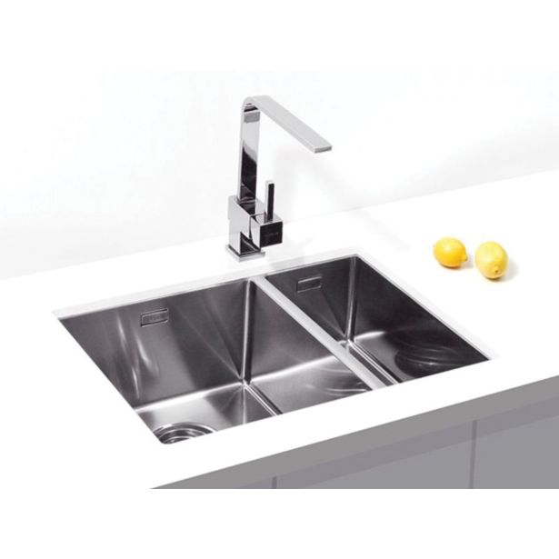 NERJAVNO POMIVALNO KORITO ALVEUS MONARCH QUADRIX 120 ANTHRACITE 581X436, LEVI