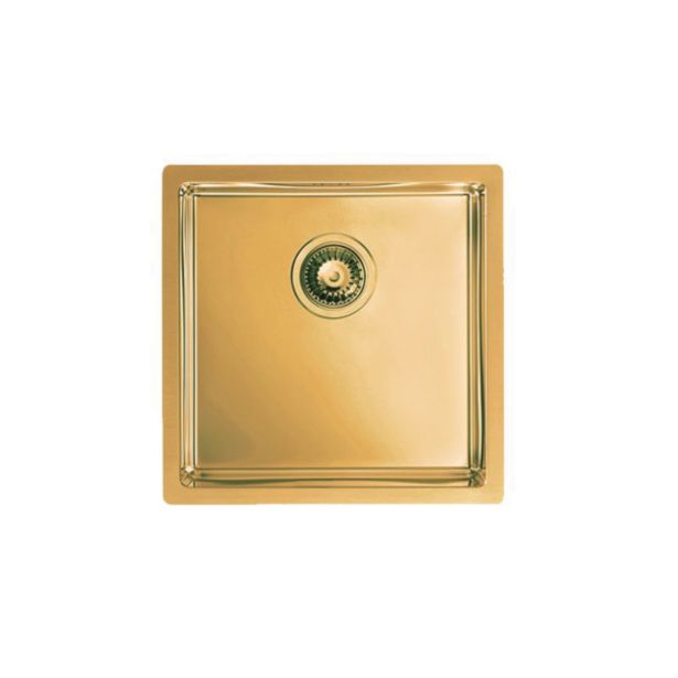 NERJAVNO POMIVALNO KORITO ALVEUS MONARCH QUADRIX 30,BRONZE 450X450 MM