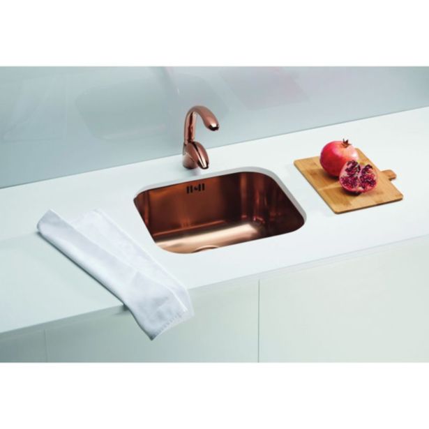NERJAVNO POMIVALNO KORITO ALVEUS MONARCH VARIANT 40,COPPER 340X400 MM