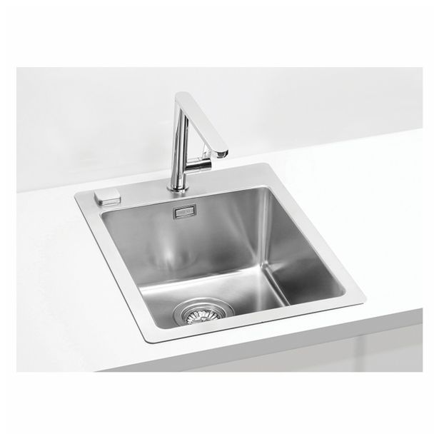 NERJAVNO POMIVALNO KORITO ALVEUS PURE 10, SATIN 405X525 MM