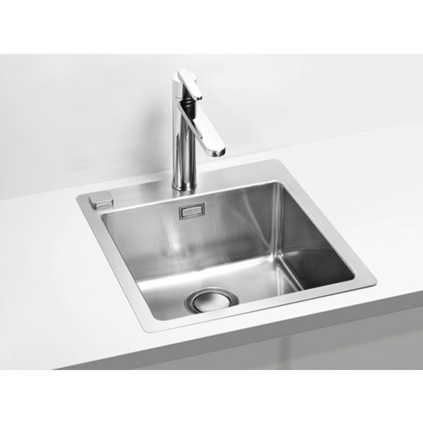 NERJAVNO POMIVALNO KORITO ALVEUS PURE UP 20, SATIN 465X525 MM