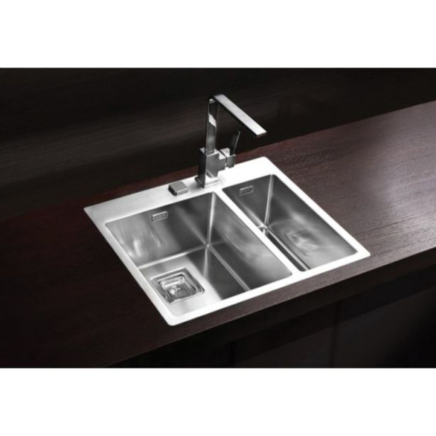 NERJAVNO POMIVALNO KORITO ALVEUS STYLUX 20, SATIN 595X510 MM DESNI