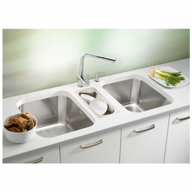 NERJAVNO POMIVALNO KORITO ALVEUS VARIANT 10, SATIN 480X400 MM