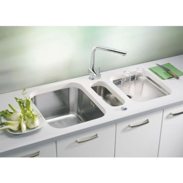 NERJAVNO POMIVALNO KORITO ALVEUS VARIANT 10, SATIN 480X400 MM FS