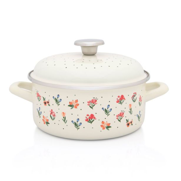 NIZKA KOZICA 20 CM/2,75 L, CVETLIČNE RADOSTI