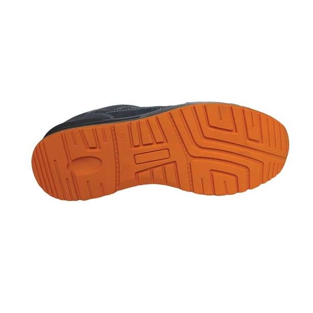 NIZKI DELOVNI ČEVLJI BULLSTRENGTH LUKA-SN5567 ŠT.42 SIV/ORANŽEN S1 SRC