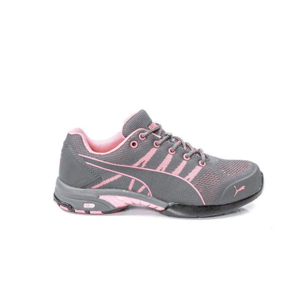 NIZKI DELOVNI ČEVLJI PUMA CELERITY KNIT PINK ŠT.36 WNS LOW S1 HRO SRC