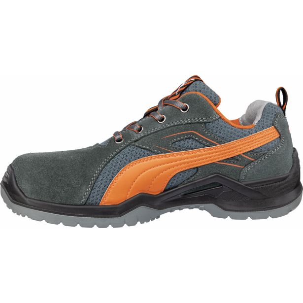 NIZKI DELOVNI ČEVLJI PUMA OMNI ORANGE LOW ŠT.44 S1P SRC