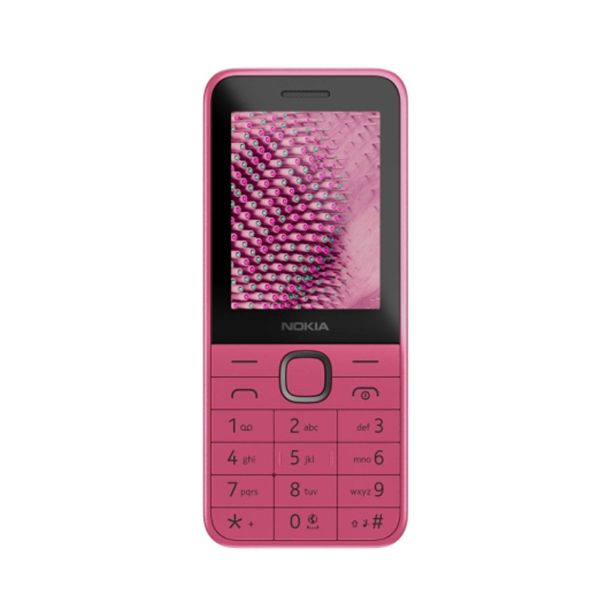 NOKIA 225 TA-1610 (2024) TELEFON NA TIPKE DUAL SIM 4G - ROZA