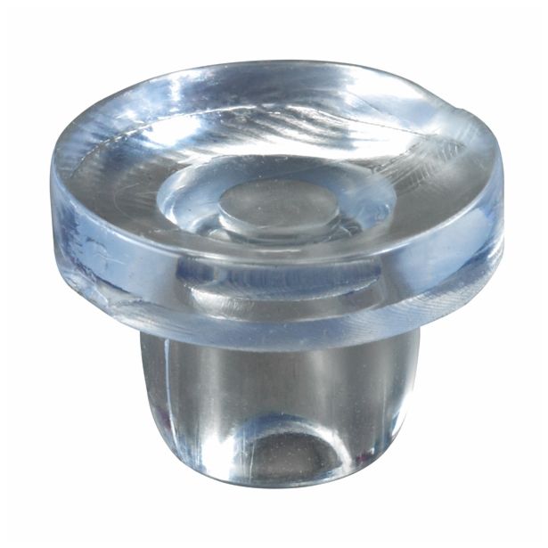 NOSILEC STEKLENIH POLIC HETTICH DIY FI 8 MM, PVC, V ZAVOJU JE 8 KOS