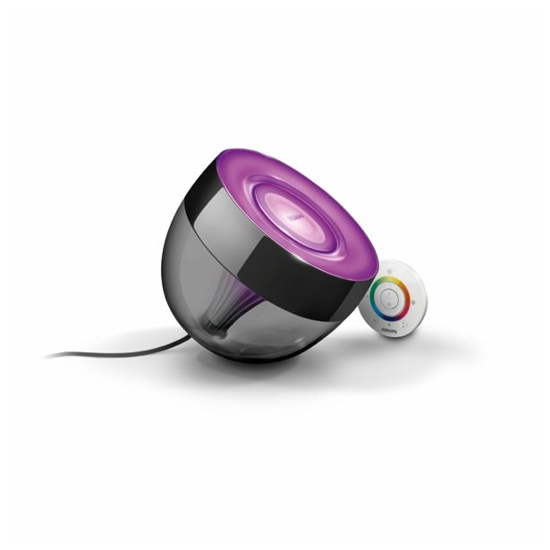 NOTR.DEKORATIVNA SVETILKA PHILIPS LIC IRIS 1X10W HP-LED ČRNA