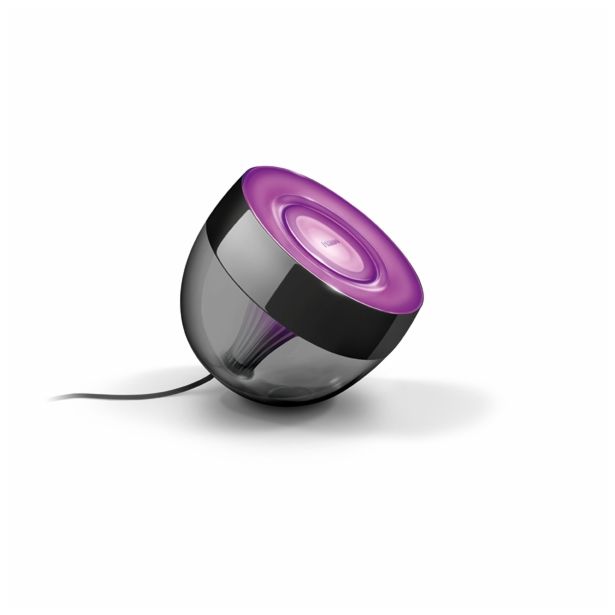 NOTR.DEKORATIVNA SVETILKA PHILIPS LIC IRIS 1X10W HP-LED ČRNA