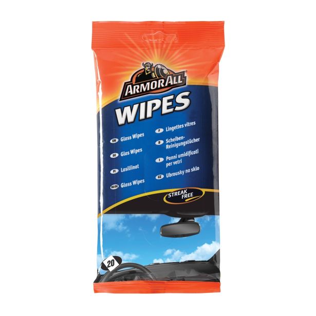 ROBCI VLAŽILNI ARMOR ALL 20/1 ZA STEKLO