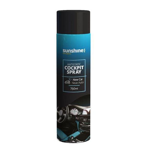 NOTRANJA AVTOKOZMETIKA SUNSHINE COCKPIT SPREJ NEW CAR 750 ML