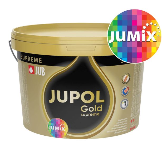 NOTRANJA ZIDNA BARVA JUB JUPOL GOLD BELI SUPREME 10 L
