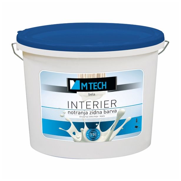 NOTRANJA ZIDNA BARVA MTECH BELA 5 L