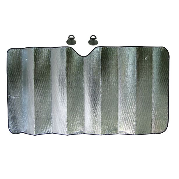 NOTRANJI SENČNIK ZA VETROBRANSKO STEKLO, ALU 130X60CM