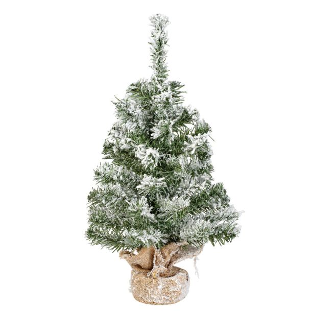 NOVOLETNA JELKA DECORIS 45 CM, ZASNEŽENA IMPERIAL MINI