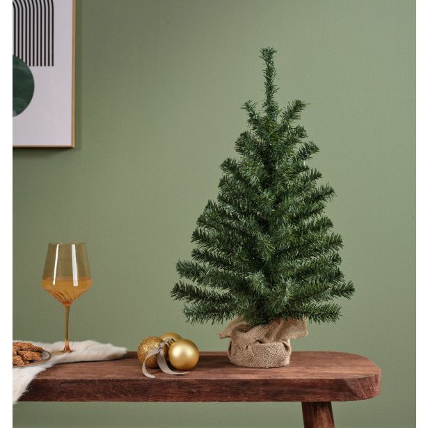 NOVOLETNA JELKA DECORIS 45 CM, ZELENA IMPERIAL MINI