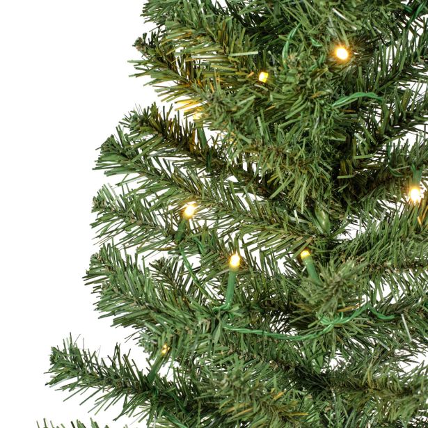 NOVOLETNA JELKA DECORIS 90 CM, ZELENA LED 50L IMPERIAL MINI