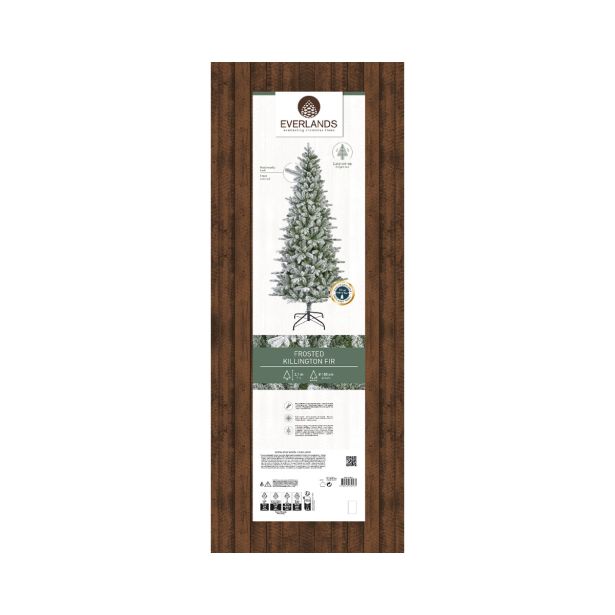 NOVOLETNA JELKA EVERLANDS 210 CM LEDENA KILLINGTON