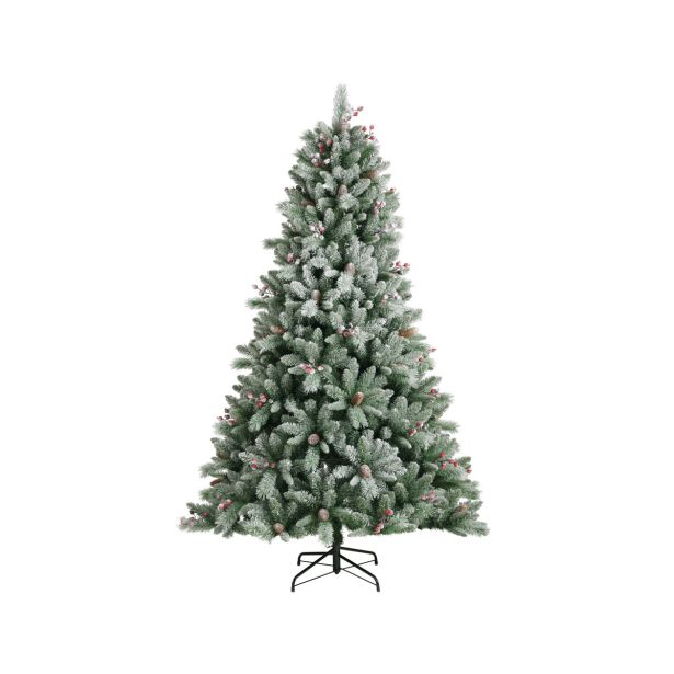 NOVOLETNA JELKA EVERLANDS 210 CM LEDENA S STORŽI WINDHAM SPRUCE