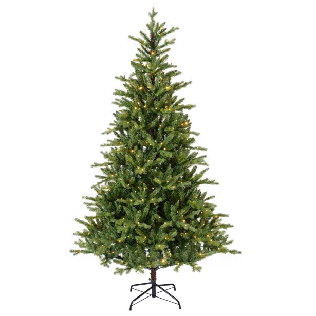 NOVOLETNA JELKA EVERLANDS 210 CM ZELENA, LED 430 L ALLISON PINE