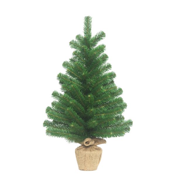NOVOLETNA JELKA IZ UMETNE MASE 60 CM