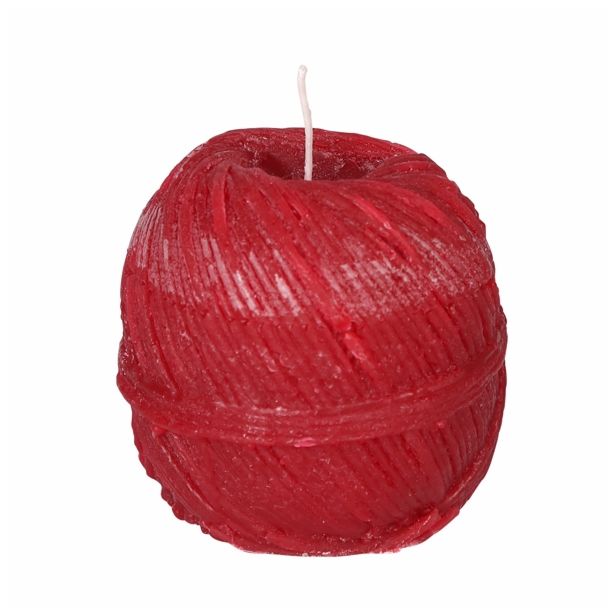 NOVOLETNA SVEČA GALA-KERZEN VRVICA 72/70 RDEČA RUSTIC