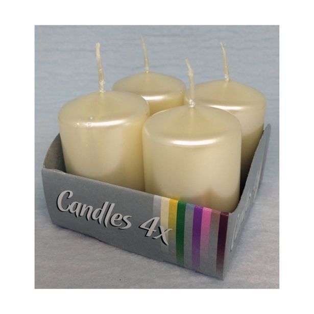 NOVOLETNA SVEČA MULLER ADVENTNA JAJČNA 40/60 MM 4/1