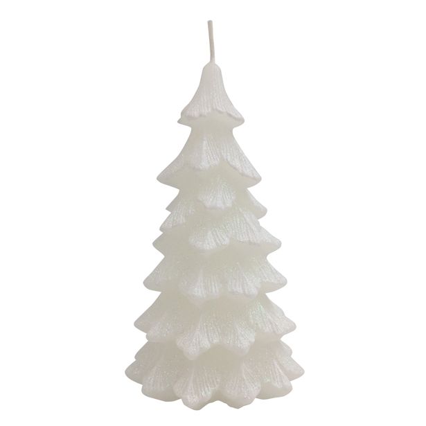 NOVOLETNA SVEČA MULLER SMREKA BELA 110X210 MM