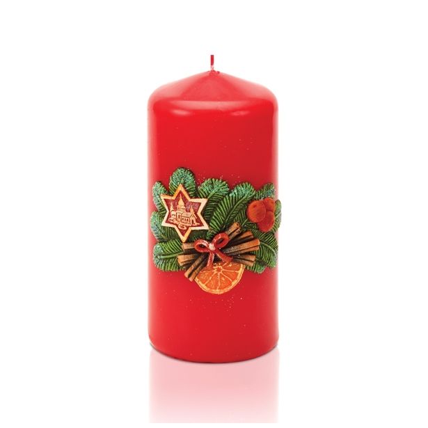 NOVOLETNA SVEČA MULLER TOP EVE 60X130 MM RDEČA