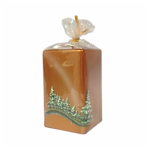 NOVOLETNA SVEČA MULLER ZIMA BAKRENE BARVE