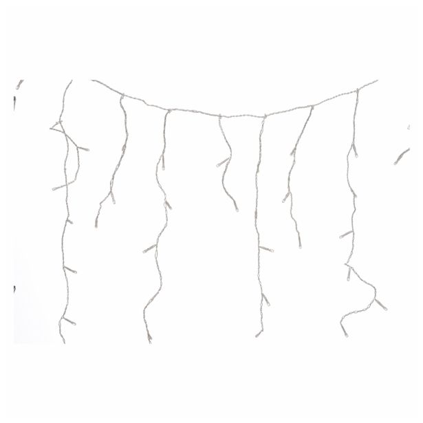 NOVOLETNE LUČKE, ZAVESA, 200 LED LUČK, 20 UTRIPAJOČIH, BELE BARVE