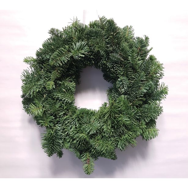 NOVOLETNI IGLAVEC VENČEK IZ SMREČJA 30CM