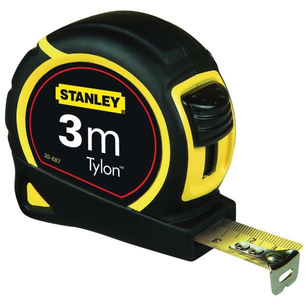 HIŠNO ORODJE STANLEY NOŽ 18 MM + METER 3 M