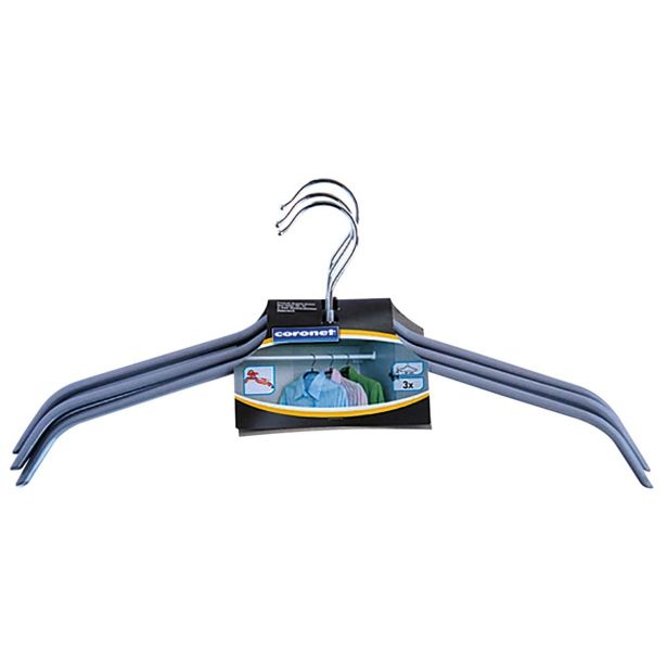 OBEŠALNIK CORONET ZA OBLEKO 41 CM 3/1 TOP FORM