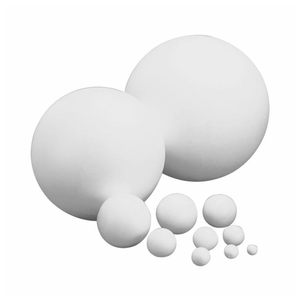 OBLIKE IZ UMETNE MASE RAYHER STIROPOR KROGLA FI 30 CM DVODELNA