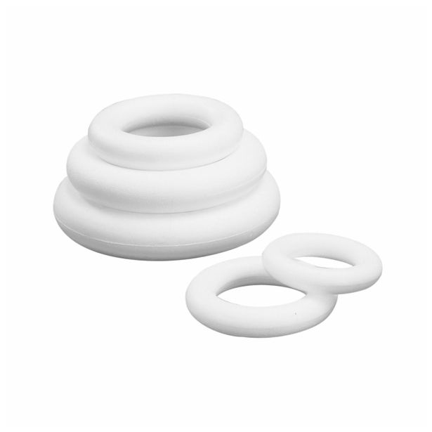 OBLIKE IZ UMETNE MASE RAYHER STIROPOR OBROČ, PLOŠČAT 30 CM