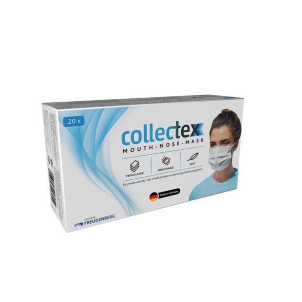 COLLECTEX OBRAZNA MASKA V ZAVITKU 20 KOS (20/1)