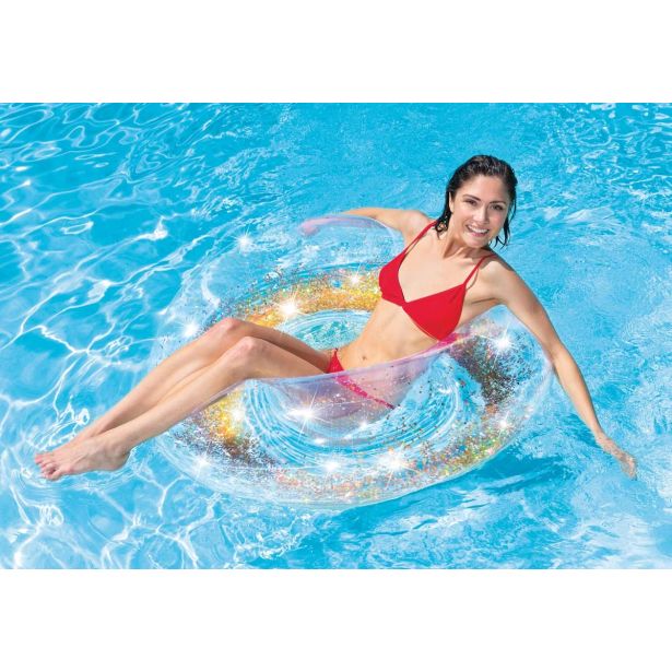 NAPIHLJIVA IGRAČA INTEX OBROČ Z BLEŠČICAMI 119 CM