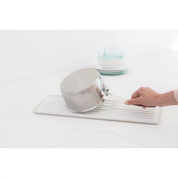 ODCEJALNIK BRABANTIA 12.6X20X46.3 CM ZA POSODO SVETLO SIV