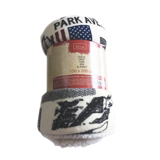 ODEJA BIVA 150X200 CM NEW YORK OBOJESTRANSKA
