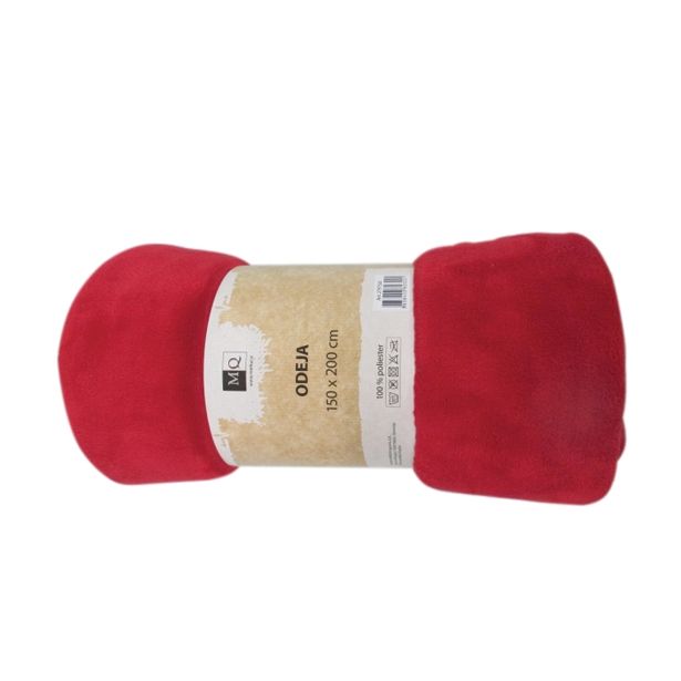 DEKORATIVNA ODEJA MQ 150X200 CM RDEČA