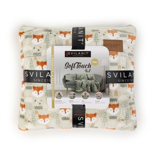 ODEJA SVILANIT SOFTTOUCH MINI,120X160 LISICA