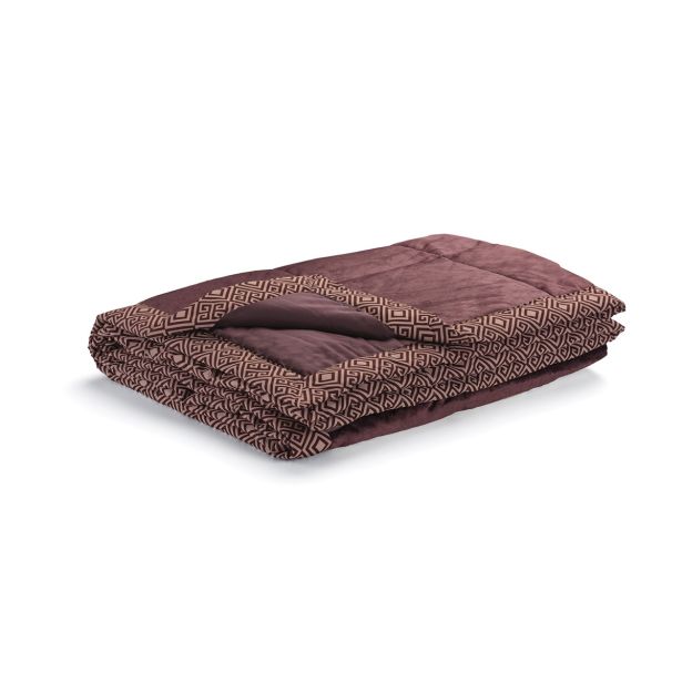 ODEJA VITAPUR FAMILY SOFT TOUCH HOME RJAVA 140X200 CM + COPATI