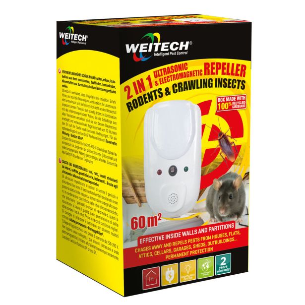 ODGANJALEC ŽIVALI WINDHAGER ODGANJALEC PODGAN, MIŠI IN ŠČURKOV 60M2