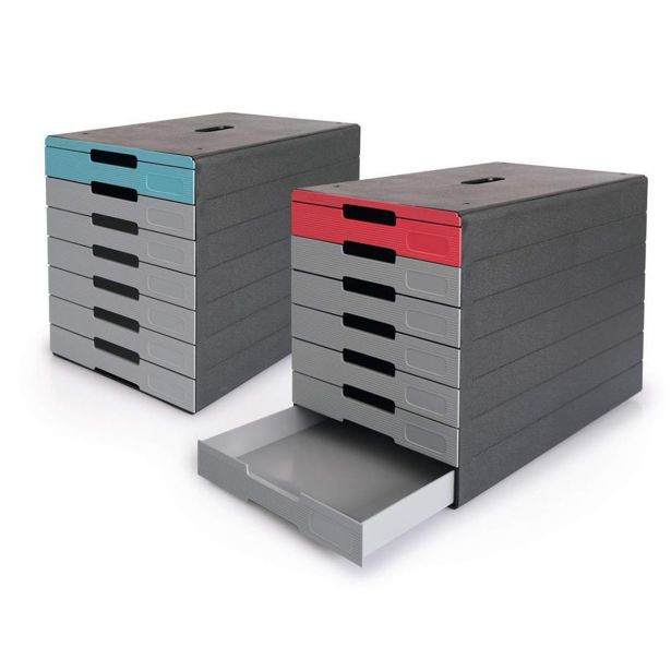 ODLOŽNI PREDAL, PREDALNIK DURABLE IDEALBOX PRO 7 BLUE ANGEL RDEČ